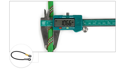 Corda Estática de Escalada 10.5mm – Fita de Segurança Profissional para Montanhismo