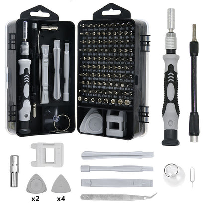 Multifunctional Screwdriver Set 115-in-1 Plum Blossom Screwdriver Combination Screwdriver Mobile Phone Computer Precision Repair Tool