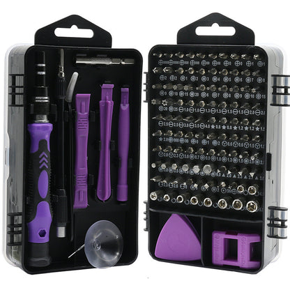 Multifunctional Screwdriver Set 115-in-1 Plum Blossom Screwdriver Combination Screwdriver Mobile Phone Computer Precision Repair Tool