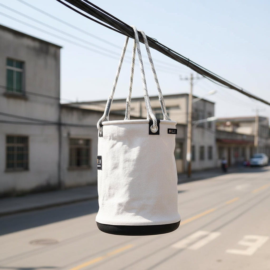 Bolsa de Ferramentas Grande 40x30cm em Lona – Resistente e Portátil para Carpinteiros, Eletricistas e Mecânicos