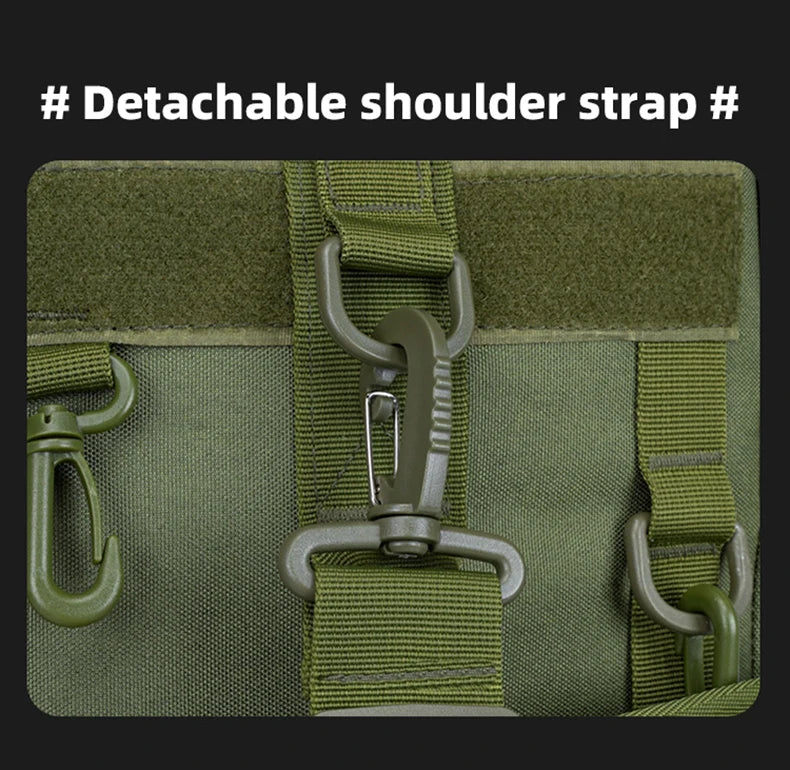 Mochila de Pesca Multifuncional com Suportes para Canas – Sistema MOLLE | SCIONE
