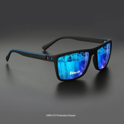Óculos de Sol Polarizados com Armação Quadrada – Lentes UV400 Espelhadas | VEGUEROS