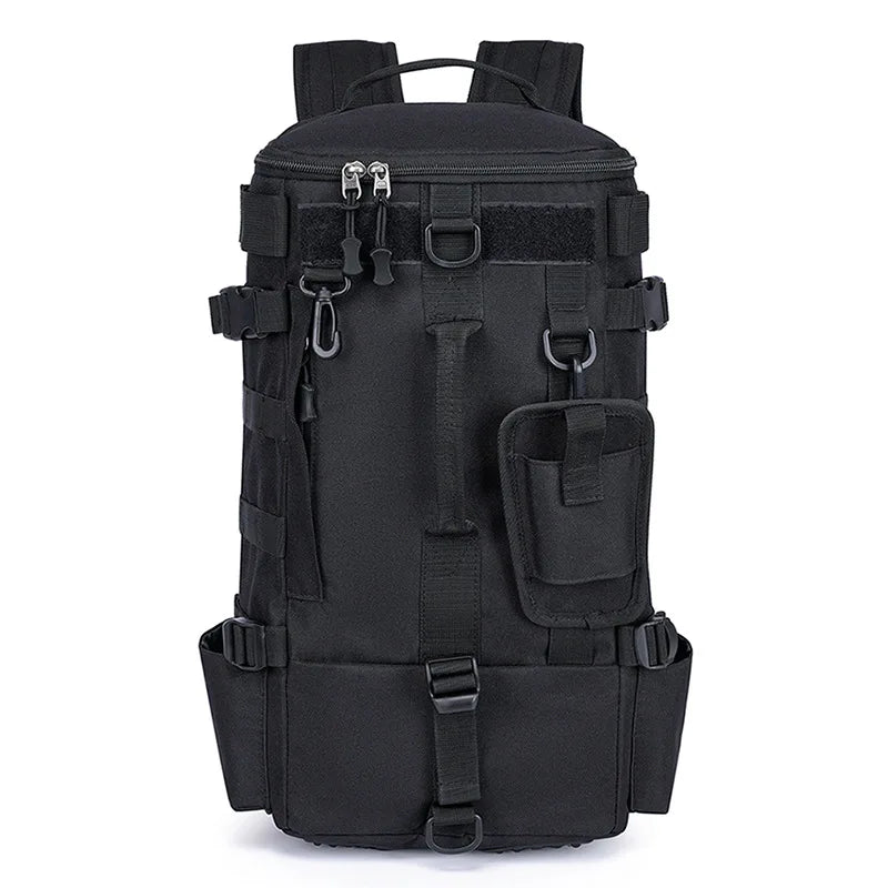 Mochila de Pesca Multifuncional com Suportes para Canas – Sistema MOLLE | SCIONE