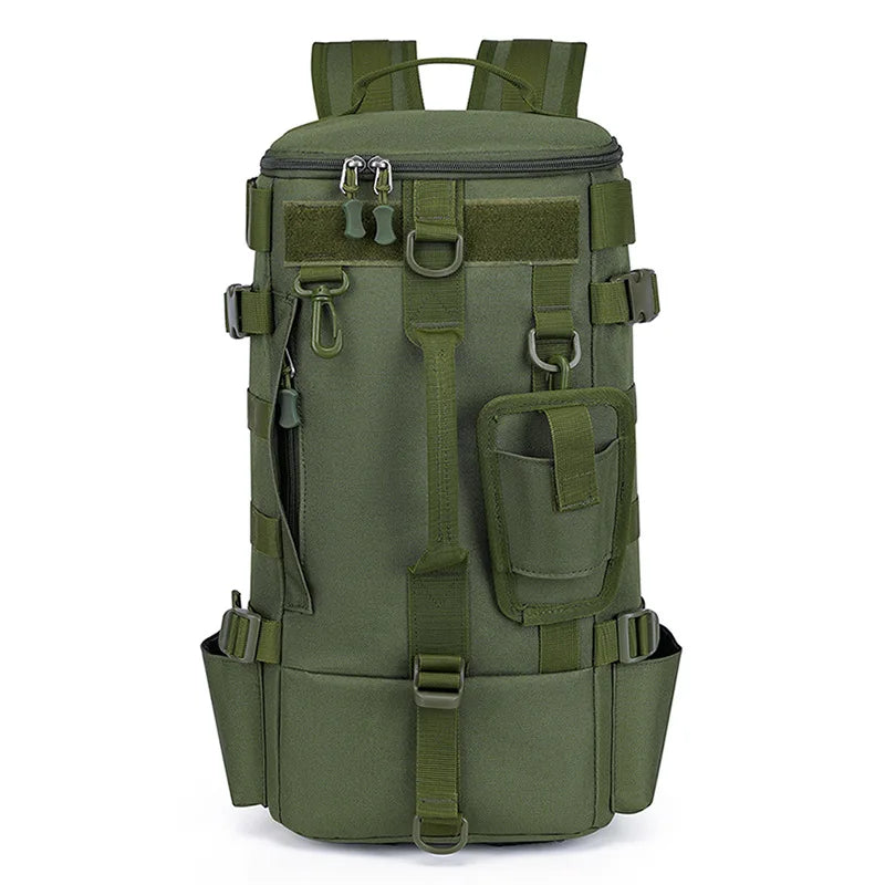 Mochila de Pesca Multifuncional com Suportes para Canas – Sistema MOLLE | SCIONE