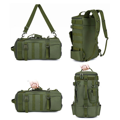 Mochila de Pesca Multifuncional com Suportes para Canas – Sistema MOLLE | SCIONE