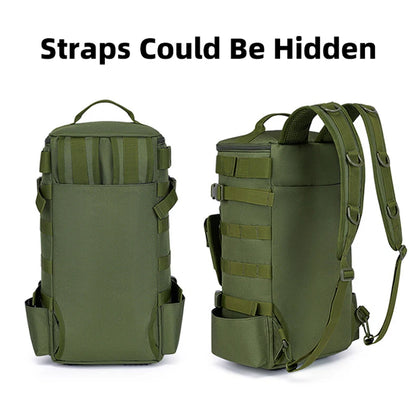 Mochila de Pesca Multifuncional com Suportes para Canas – Sistema MOLLE | SCIONE