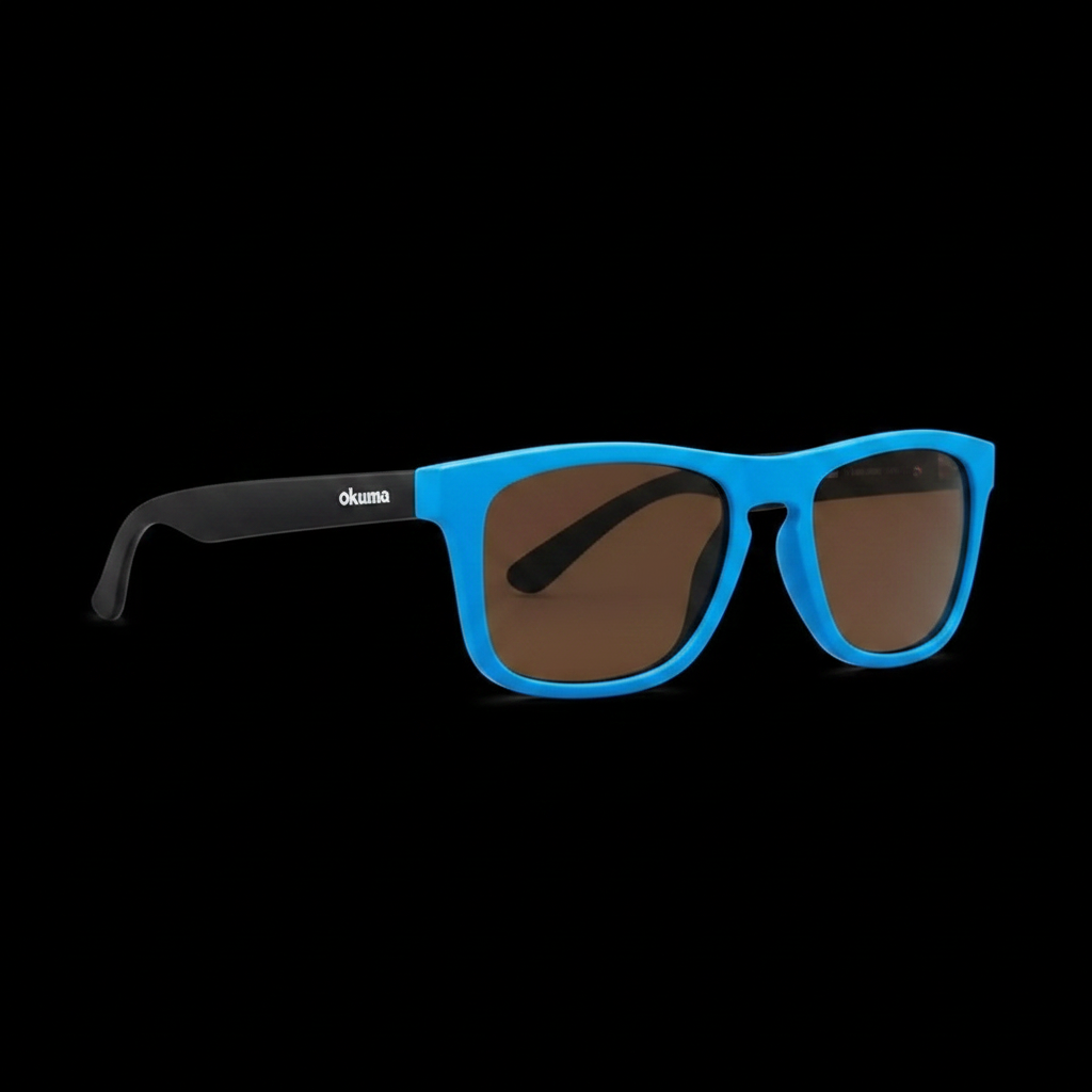 Óculos de sol polarizados Okuma UV400 oferecem proteção superior contra os raios ultravioleta, garantindo segurança ocular durante atividades ao ar livre. Seu design versátil os torna ideais para caça, pesca, condução e ciclismo, adaptando-se a diver